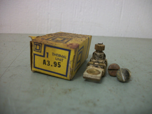 SQUARE D OVERLOAD RELAY THERMAL HEATER A3.95 NIB