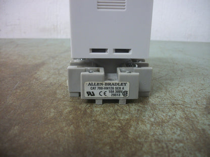 ALLEN-BRADLEY MULTI-FUNCTION TIMING RELAY 700-HR52TA17 0.05SEC TO 300H