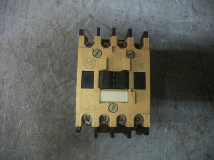 ALLEN-BRADLEY CONTACTOR 100-A09ND3 9AMP 120VCOIL 3PH 600V 7.5HP