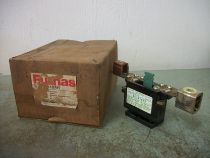 FURNAS TEMPERATURE COMPENSATED OVERLOAD RELAY FOR SIZE 4 48JA18AR NIB