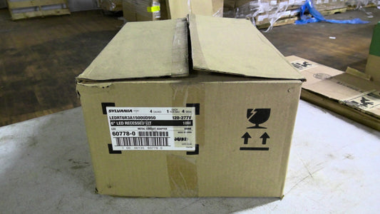 SYLVANIA 60778-0 BOX OF 4 6" LED RECESSED LIGHT KITS LEDRT6R3A1500UD950 NIB