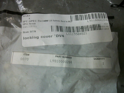 LINDE LOCKING COVER L9810000284 NEW