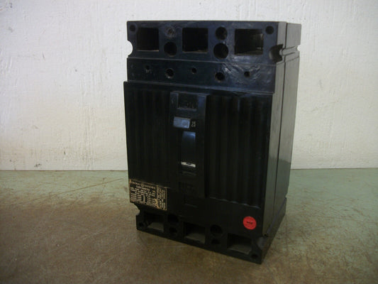 GE TED CIRCUIT BREAKER TED136025 25AMP 600VOLT 3POLE BLACK