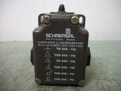 SCHMERSAL HEAVY DUTY LIMIT SWITCH TS015-11Y NOB