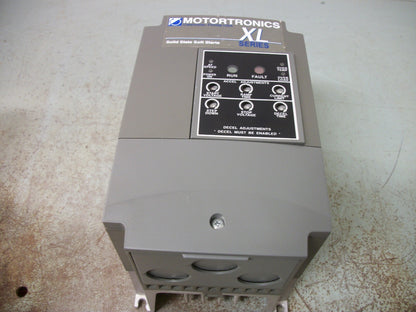 MOTORTRONICS XL SOLID STATE SOFT START DRIVE XLC-3-P 480VOLT 11AMP 3PH NOB