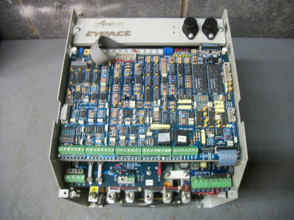 AMICON TYPACT GEFRAN 20HP DC DRIVE TPY3A-88-4B-20HP 460VAC 500VDC 35AMP