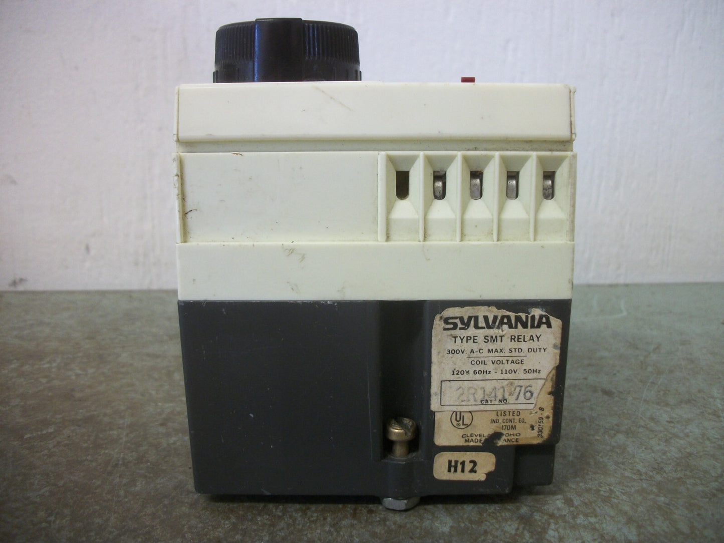 SYLVANIA SMT RELAY 2R141-76 120VCOIL 300VOLT 10-180SEC