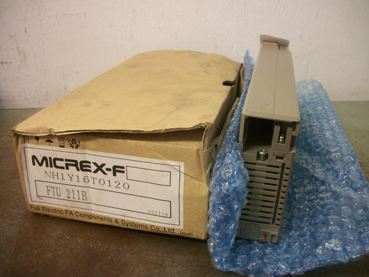 FUJI MICREX-F 16-POINT DIGITAL OUTPUT MODULE FTU211B 24-48VOLT NIB