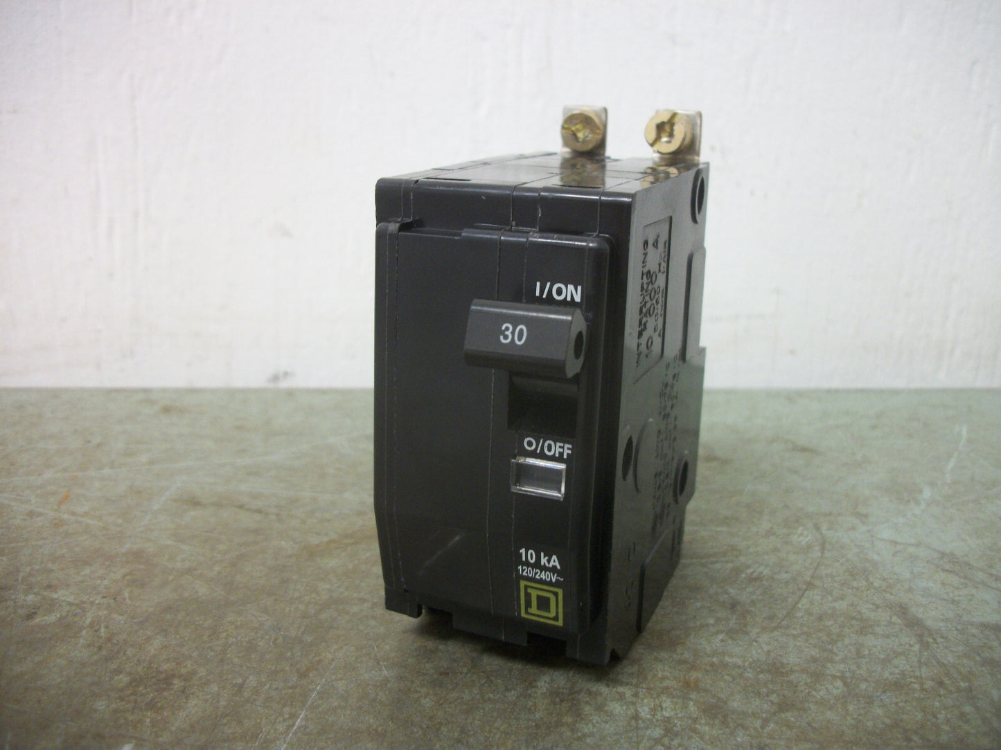 SQUARE D QOB CIRCUIT BREAKER QOB230 30AMP 240VOLT 2POLE 10kA NOB