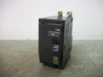 SQUARE D QOB CIRCUIT BREAKER QOB230 30AMP 240VOLT 2POLE 10kA NOB