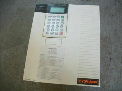 MITSUBISHI A500 5HP INVERTER DRIVE FR-A560-3.7K-NA 575VOLT 3PH 6.1AMP