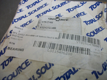 TOTAL SOURCE UNISOURCE BEARING 015147000 NIB