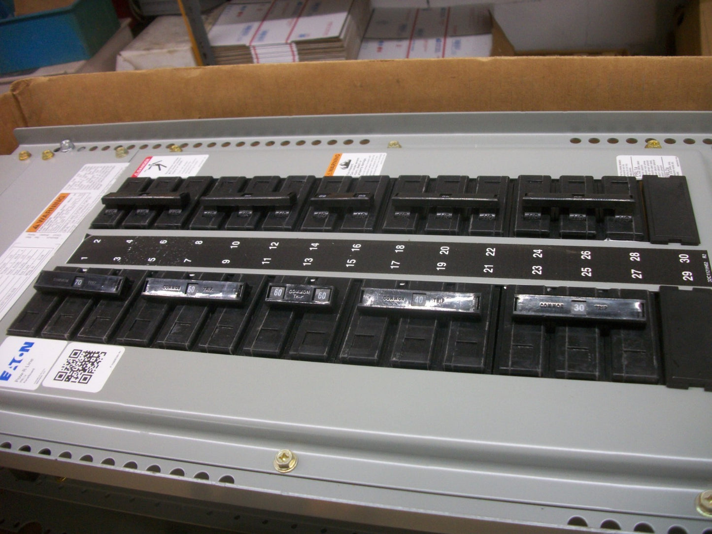 CUTLER-HAMMER PRL1A PANELBOARD INTERIOR 1C96649G06 225A 208Y/120V 3PH NIB