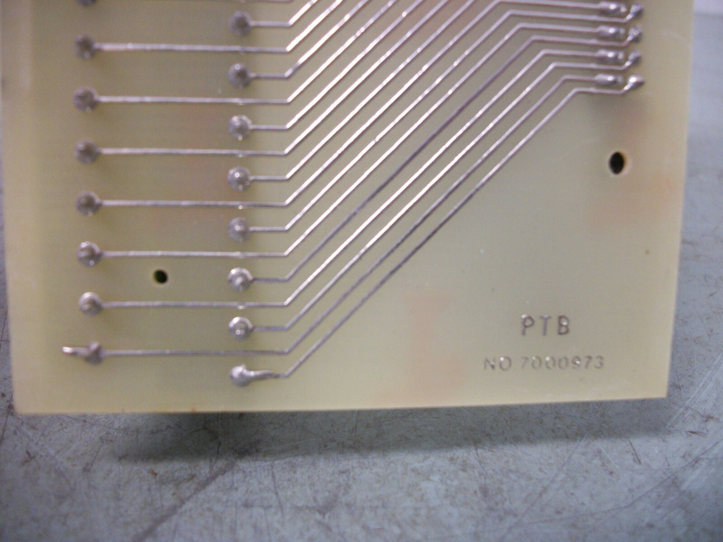 PHOENIX CONTACT RIBBON CABLE ADAPTER TERMINAL BOARD PTB 7000973