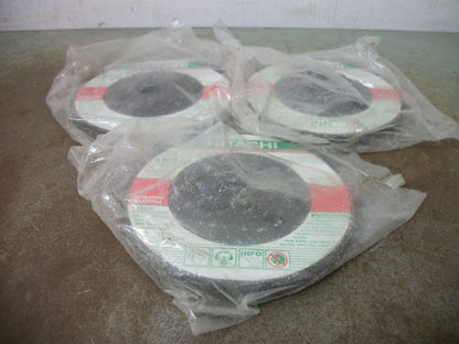 HITACHI LOT OF 3 4-1/2X1/4X7/8 TYPE 27 GRINDING DISCS A36Q BF NEW