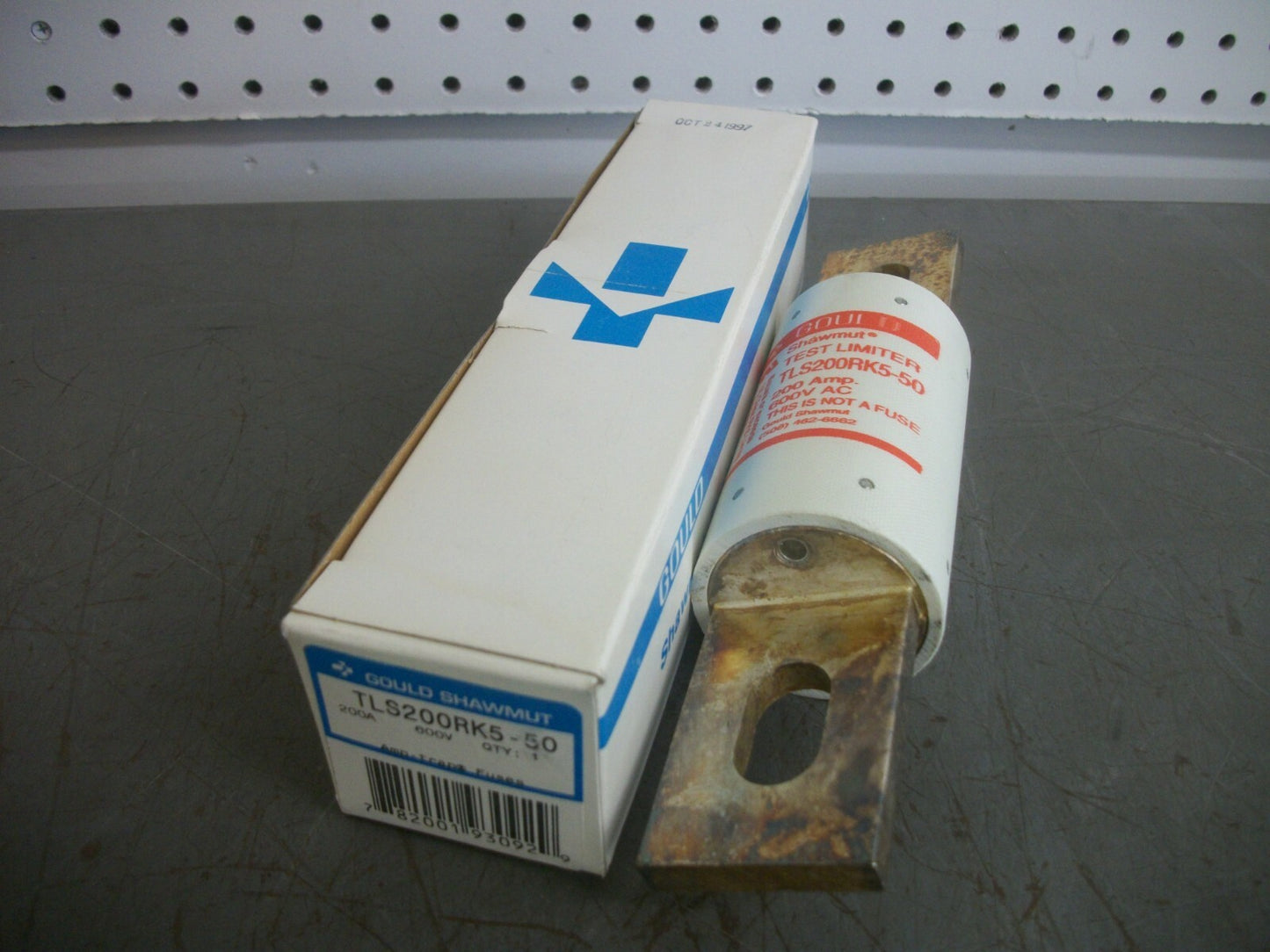 GOULD SHAWMUT TEST LIMITER FUSE TLS200RK5-50 200AMP 600VOLT NIB