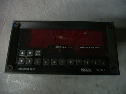 DYNAPAR MAX TACH 1 DIGITAL LCD RATE & DRAW INDICATOR COUNTER MT100S00