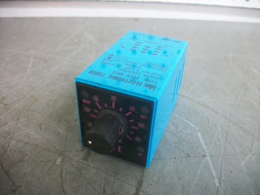 IDEC ELECTRONIC TIMER RTE-B12 120VOLT 0-60MIN 120VOLT