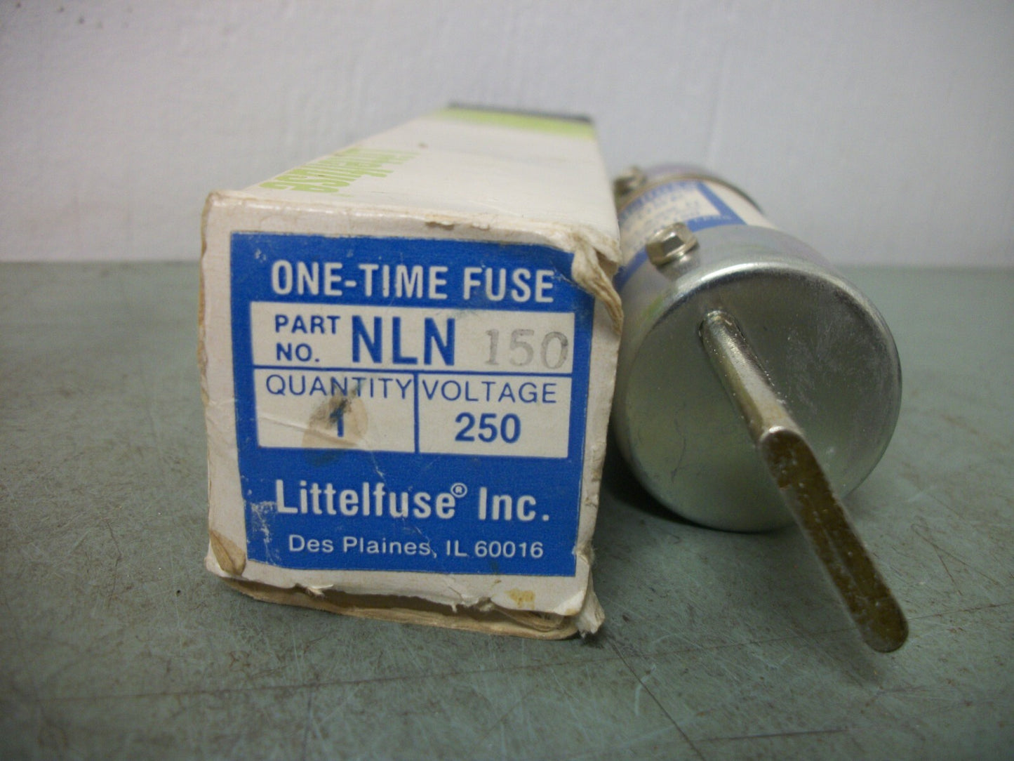 LITTELFUSE ONE-TIME FUSE NLN150 150AMP 250VOLT NIB