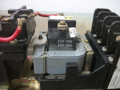 SQUARE D 20AMP 4POLE LIGHTING CONTACTOR 8903LX040 120VCOIL