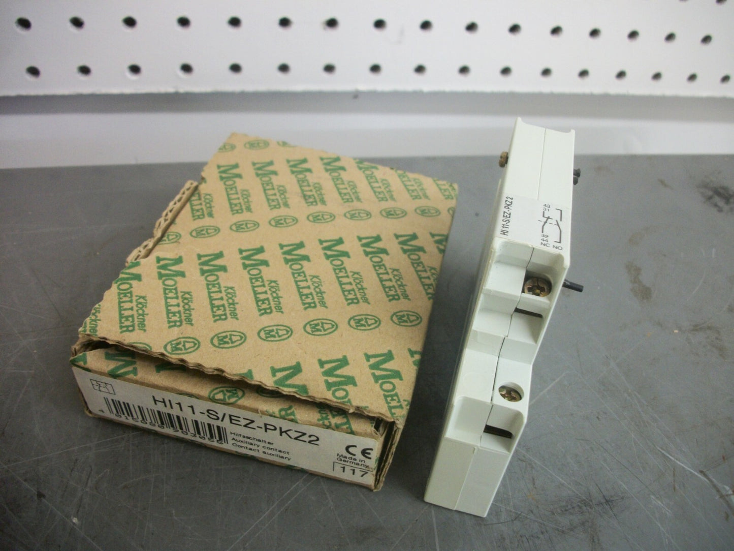 KLOCKNER-MOELLER 1N.O. 1N.C. AUXILIARY CONTACT HI11-S/EZ-PKZ2 NIB