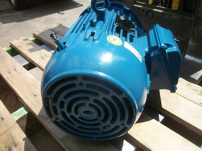 WEG 5HP 182/4TC TEFC AC MOTOR 00518ST3QIE184TC-W22 460VOLT 3PH 1750RPM NOB CRACK