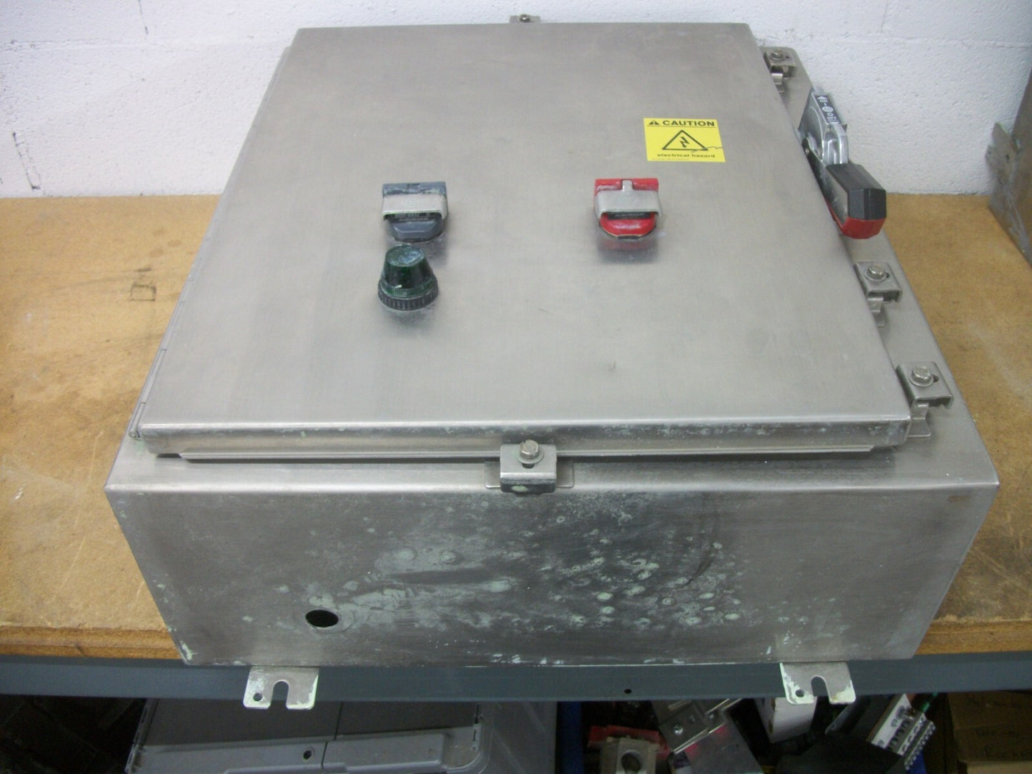 ALLEN-BRADLEY S.S. STARTER COMBO 4X,12 SIZE 0 509-AOD-A2F 120VCOIL 30AMP FUSIBLE