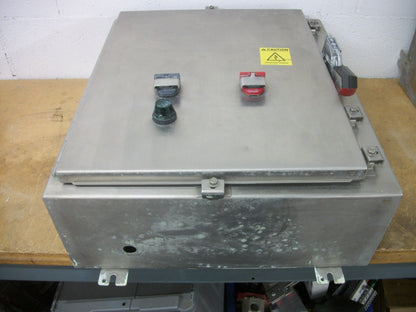 ALLEN-BRADLEY S.S. STARTER COMBO 4X,12 SIZE 0 509-AOD-A2F 120VCOIL 30AMP FUSIBLE