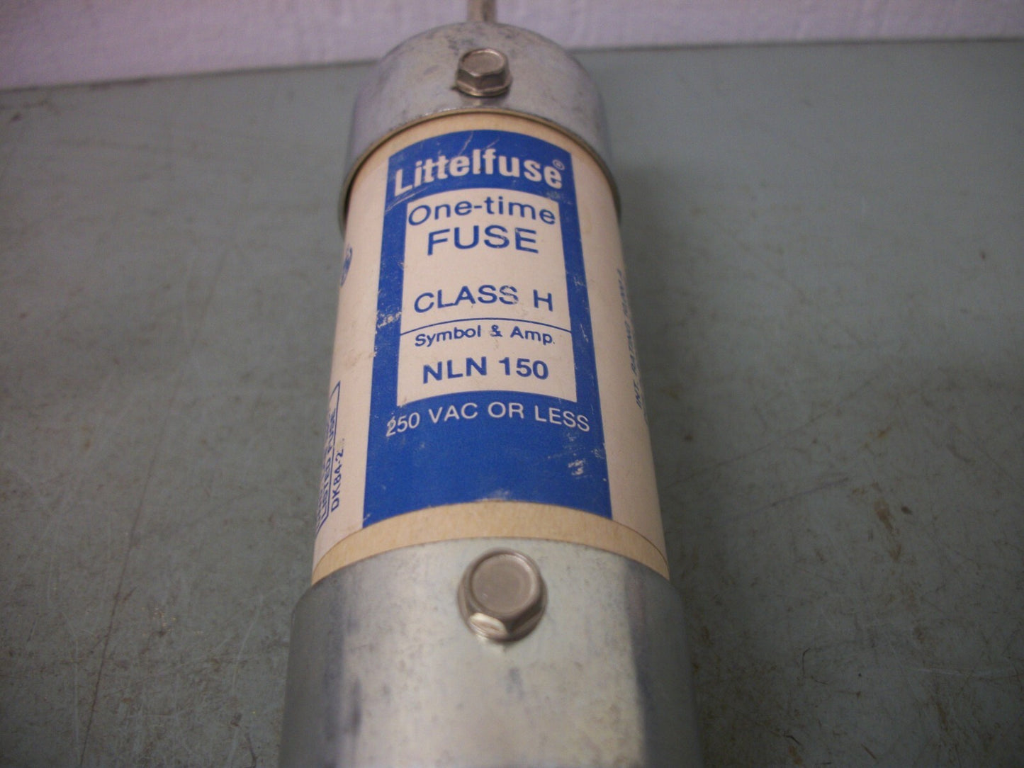 LITTELFUSE ONE-TIME FUSE NLN150 150AMP 250VOLT NOB