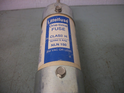 LITTELFUSE ONE-TIME FUSE NLN150 150AMP 250VOLT NOB
