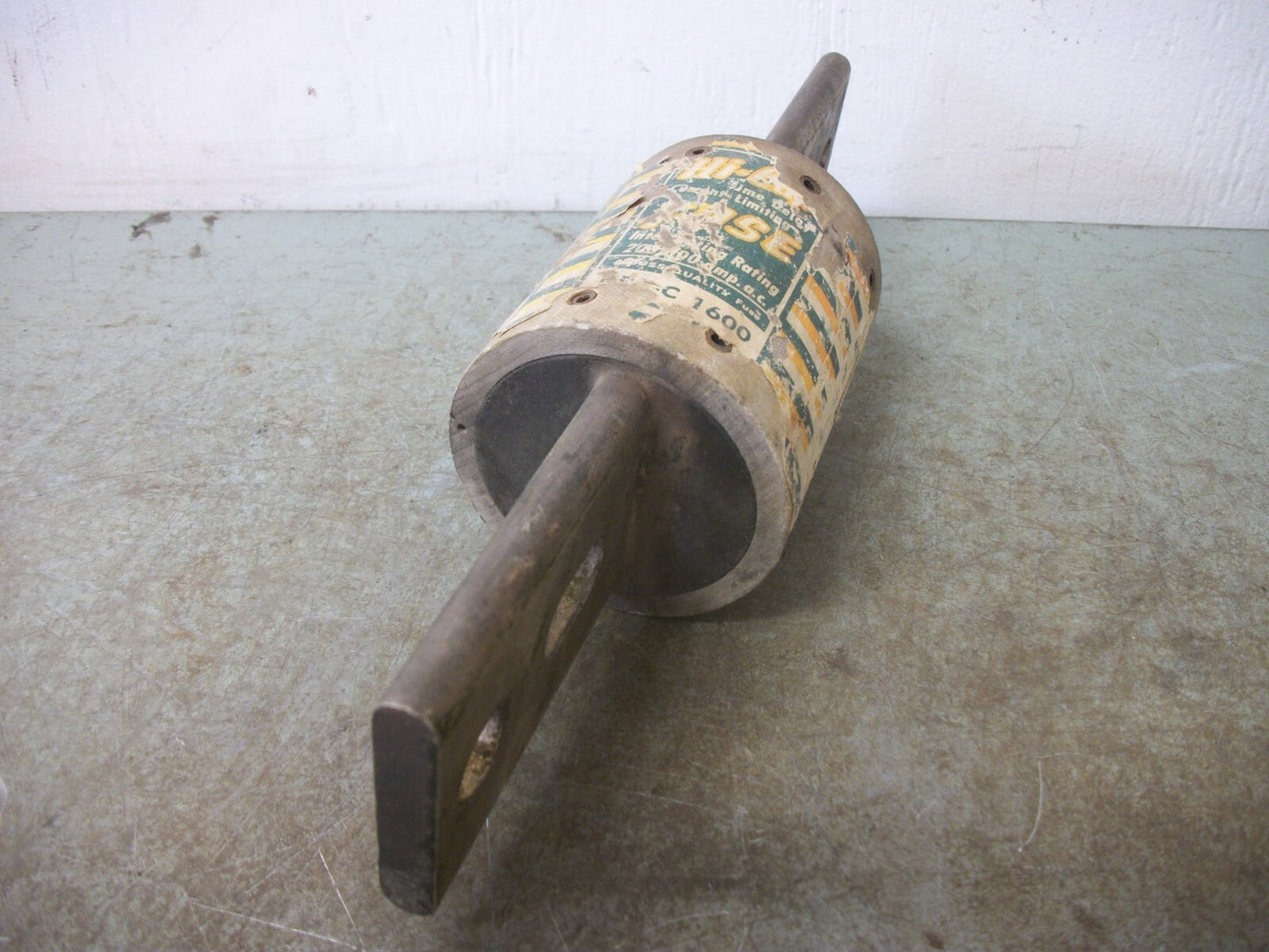 BUSSMANN HI-CAP FUSE KRPC1600 1600AMP 600VOLT