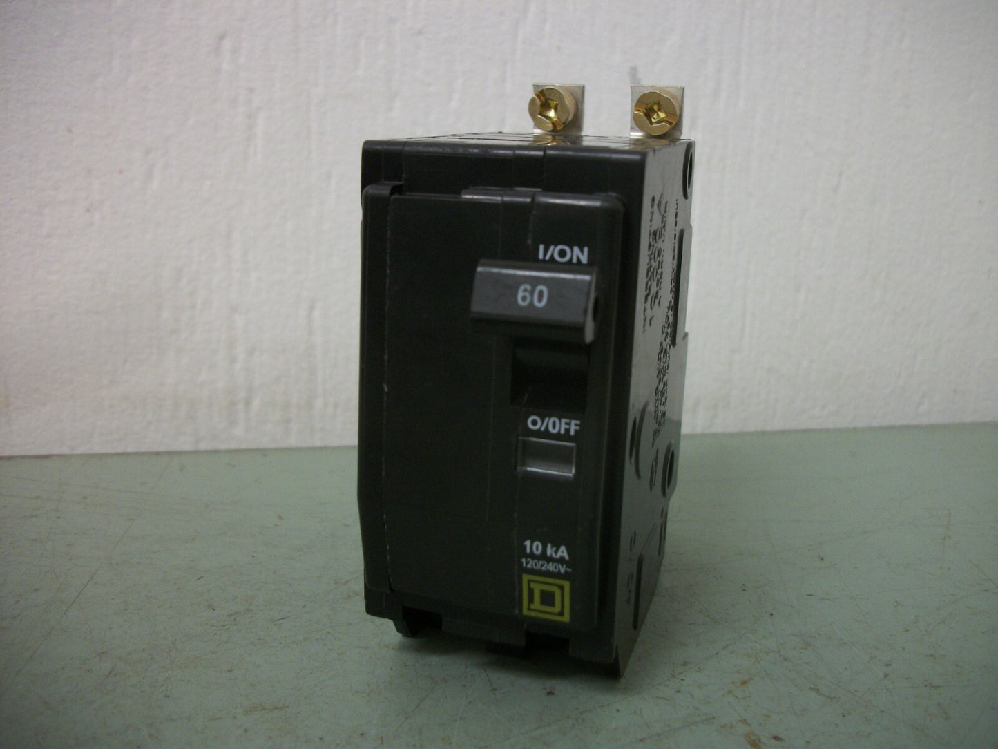 SQUARE D QOB CIRCUIT BREAKER QOB260 60AMP 240VOLT 2POLE NOB