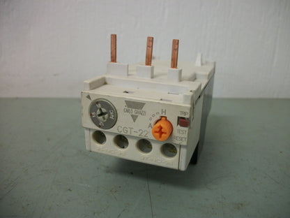 CARLO GAVAZZI THERMAL OVERLOAD RELAY CGT-22 12-18AMP