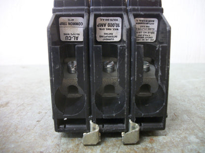 CUTLER-HAMMER CH CIRCUIT BREAKER CH340 40AMP 240VOLT 3POLE NOB
