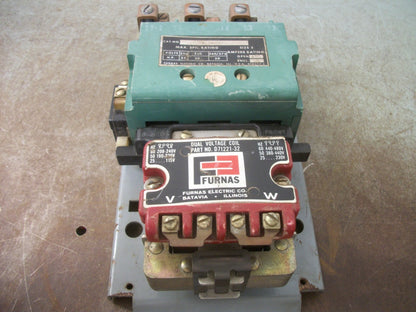 FURNAS SIZE 3 CONTACTOR 40HB32AC 100AMP 208-240/440-480VCOIL 3PH 600V 50HP