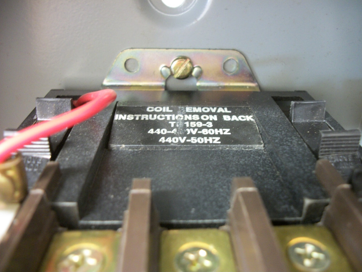 JOSLYN CLARK ENCL SIZE 00 MOTOR STARTER T13U03A 9AMP 480VCOIL 3PH 600V 2HP NOB