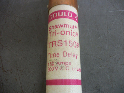 GOULD SHAWMUT TRI-ONIC FUSE TRS150R 150AMP 600VOLT