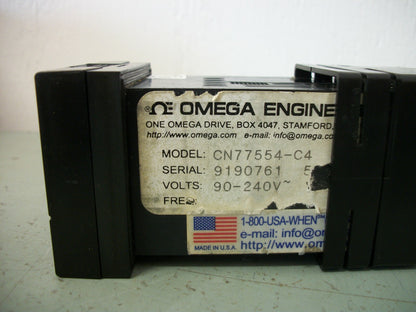 OMEGA MICROMEGA TEMPERATURE CONTROLLER CN77554-C4