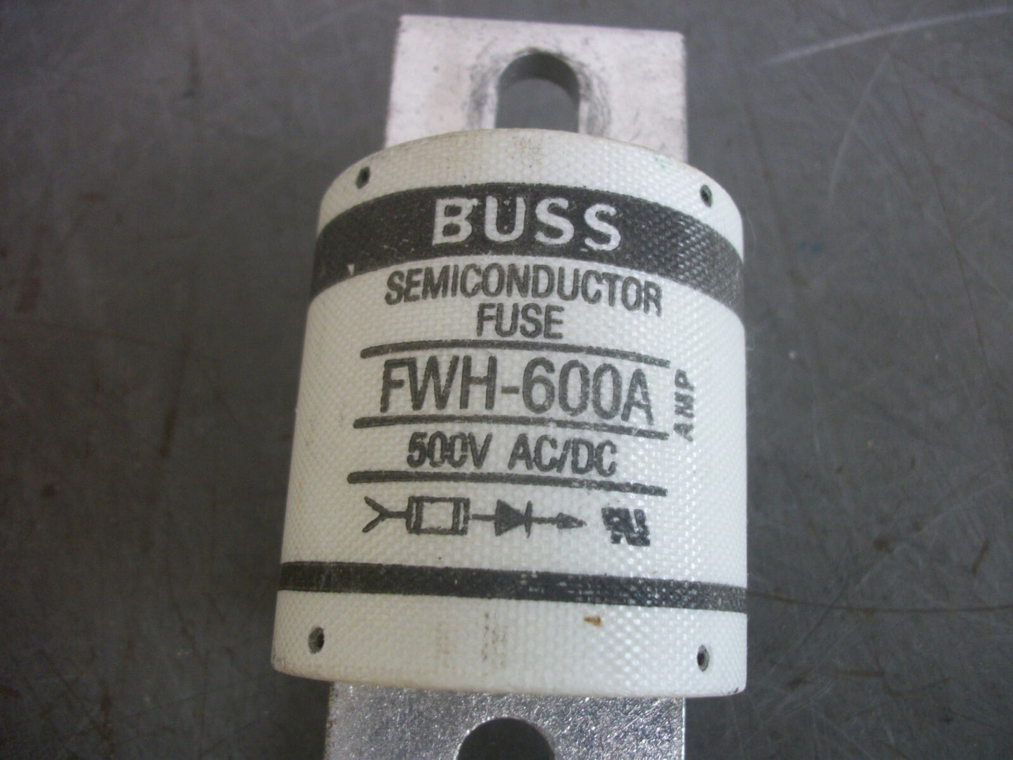 BUSSMANN SEMICONDUCTOR FUSE FWH-600A 600AMP 500VOLT