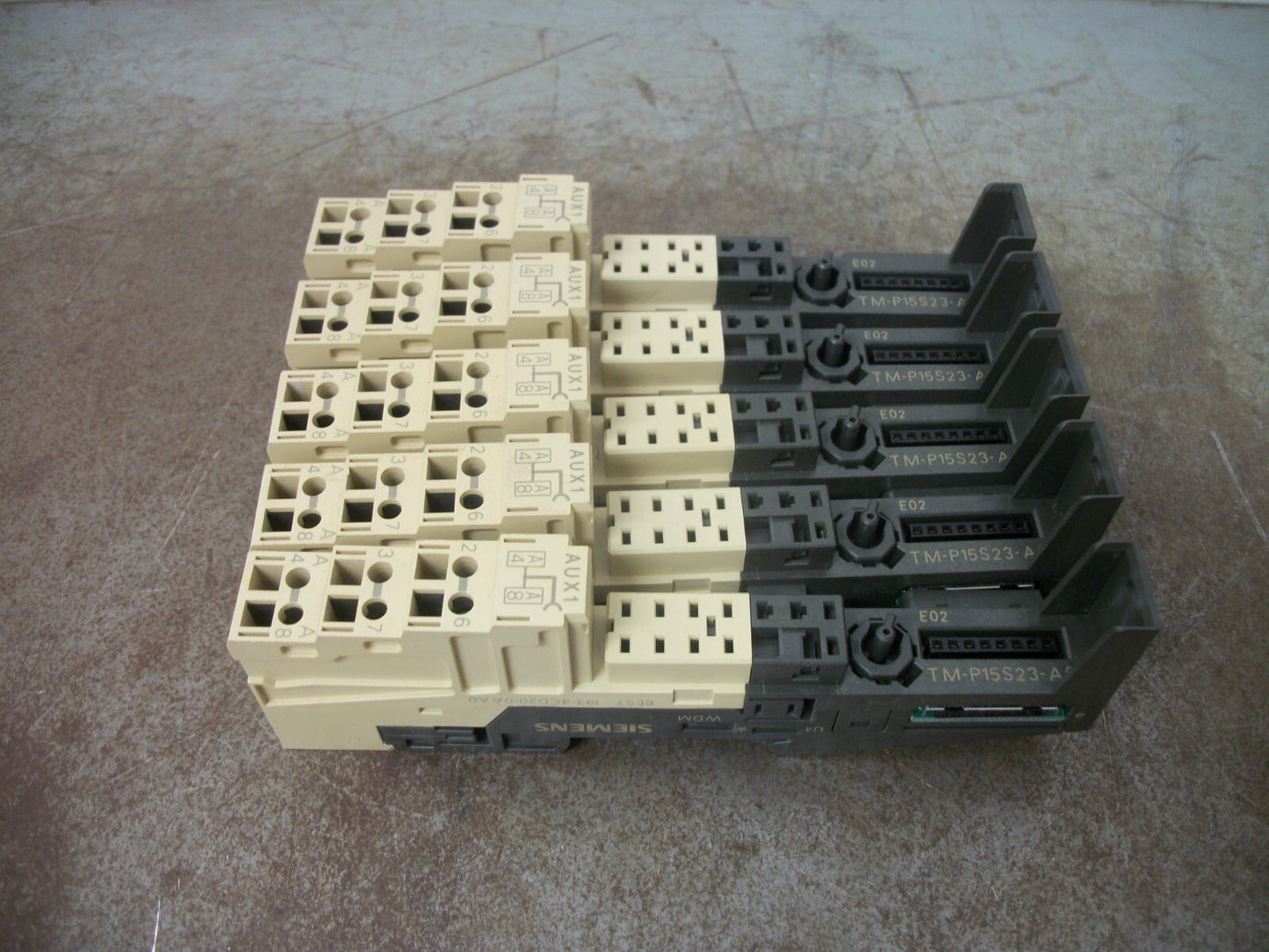 SIEMENS SIMATIC S7 LOT OF 5 TERMINAL MODULES 6ES7 193-4CD20-0AA0