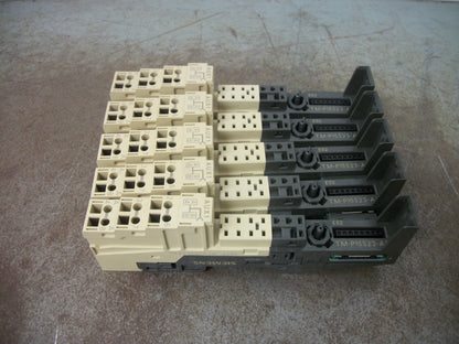 SIEMENS SIMATIC S7 LOT OF 5 TERMINAL MODULES 6ES7 193-4CD20-0AA0