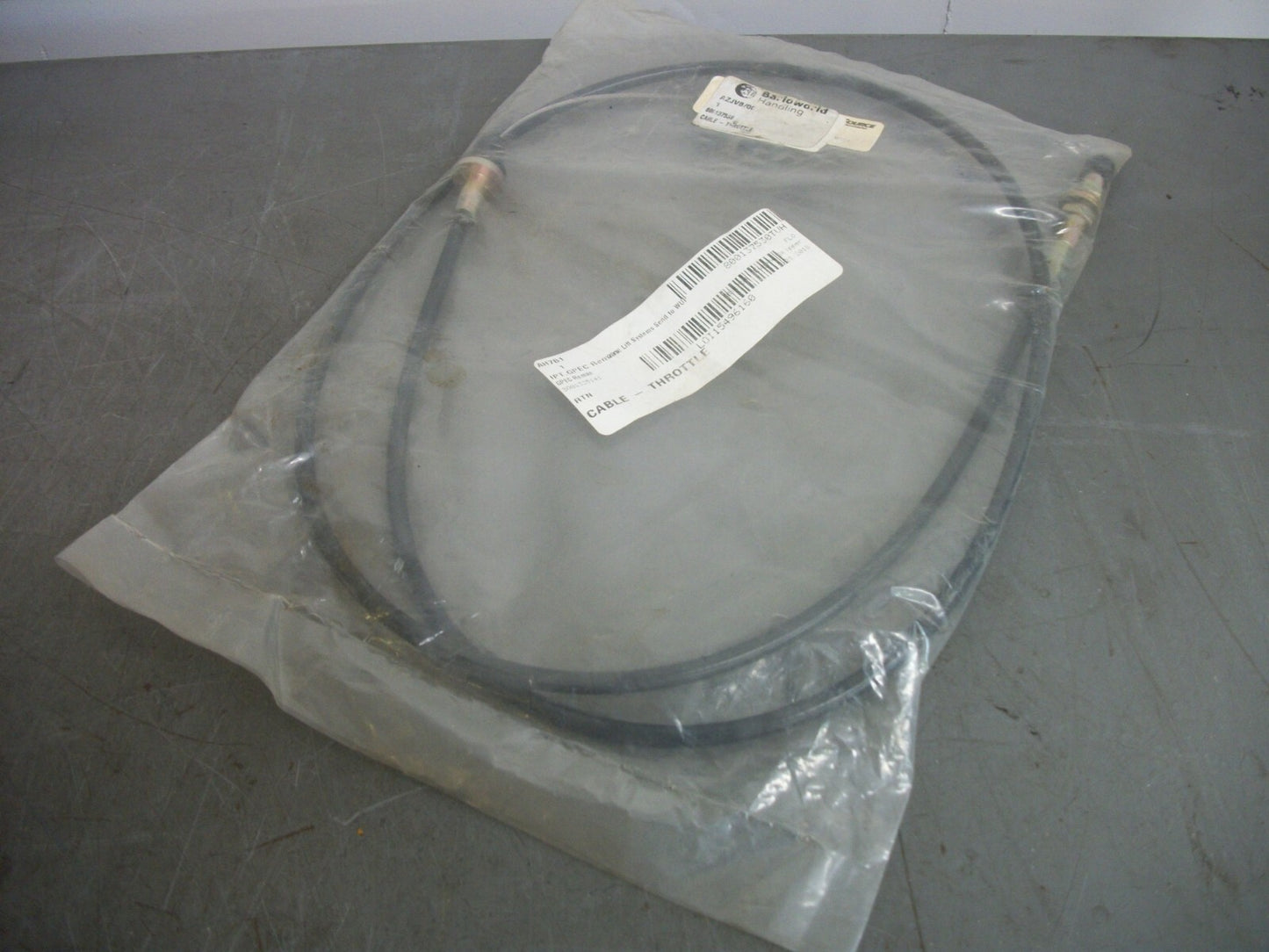 BARLOWORLD THROTTLE CABLE 800137530 NEW