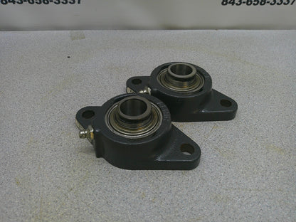 FAFNIR LOT OF 2 FLANGE BEARINGS RCJT 3/4