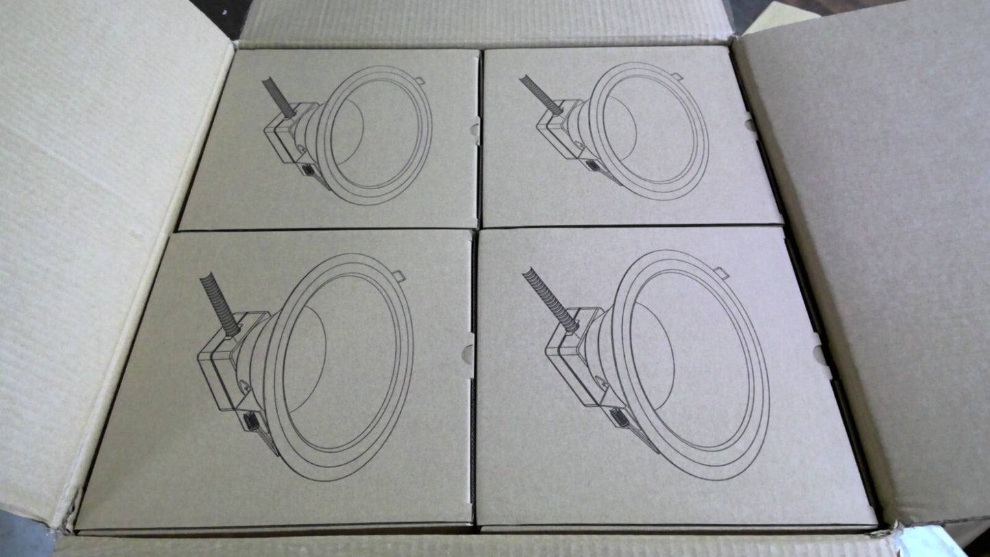 GE 93081742 BOX OF 8 LED LUMINAIRES LRXR840835PHEL 120VOLT NIB