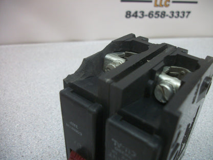 BRYANT BR CIRCUIT BREAKER BR290 90AMP 240VOLT 2POLE CHIPPED