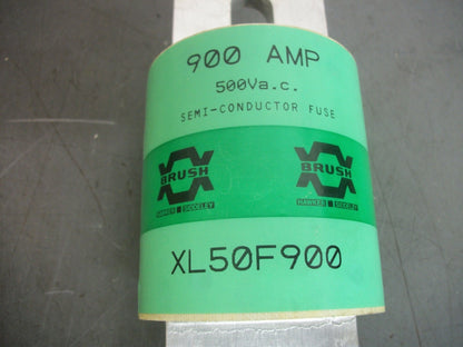BRUSH SEMI-CONDUCTOR FUSE XL50F900 900AMP 500VOLT NOB