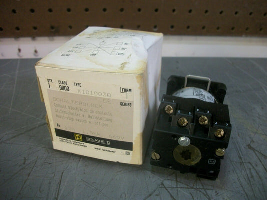 SQUARE D CONTACT BLOCK K1D1003Q