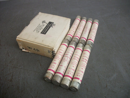 GOULD SHAWMUT BOX OF 8 TRI-ONIC FUSES TRS4-1/2 4-1/2AMP 600VOLT NIB