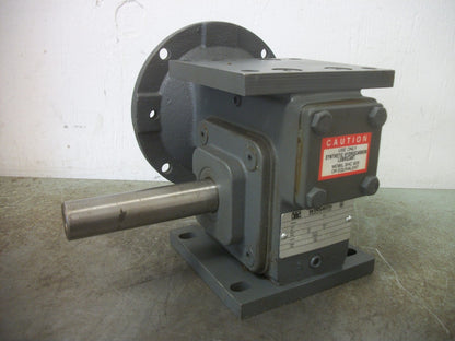 WINSMITH 917MWU 40:1 RATIO RIGHT ANGLE GEAR REDUCER 917MWUS064X0FA 1750RPM NOB