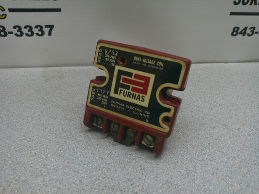 FURNAS DUAL VOLTAGE MAGNET COIL D2936-32 208-240VCOIL / 440-480VCOIL